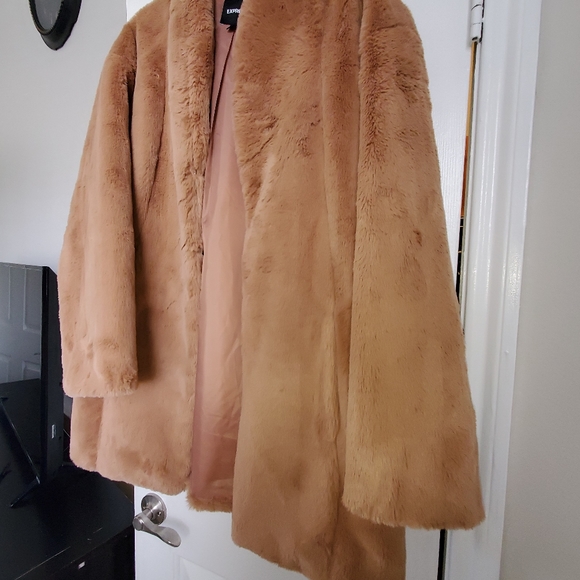 Express faux-fur coat - Picture 2 of 6